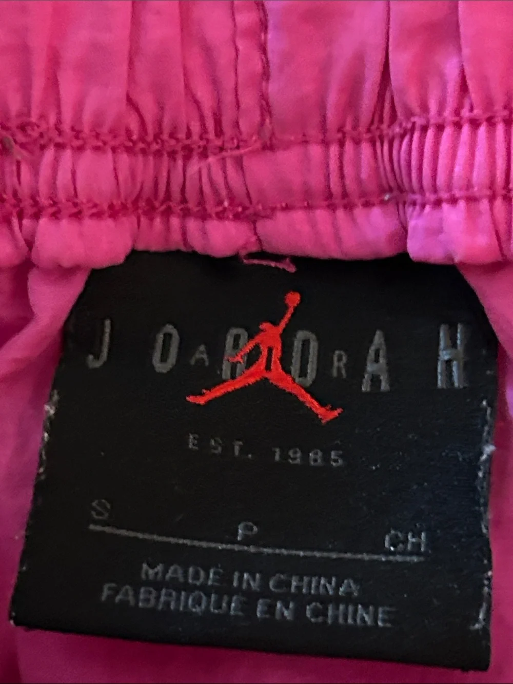 Jordan Fuchsia Cargo Shorts size small